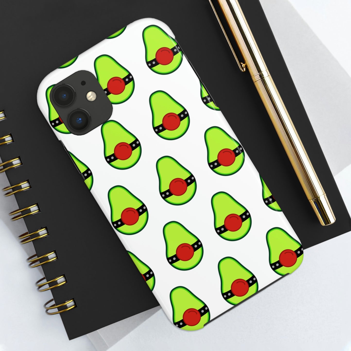 Avocado Slut Phone Case | White