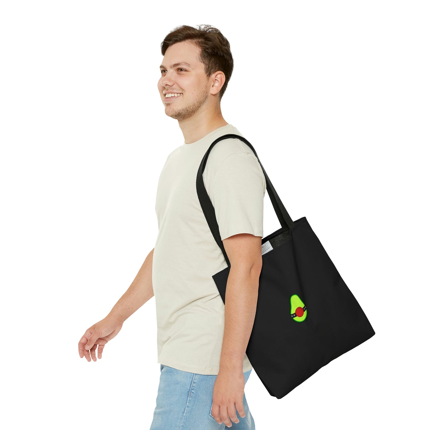 Avocado Slut Tote Bag | Black