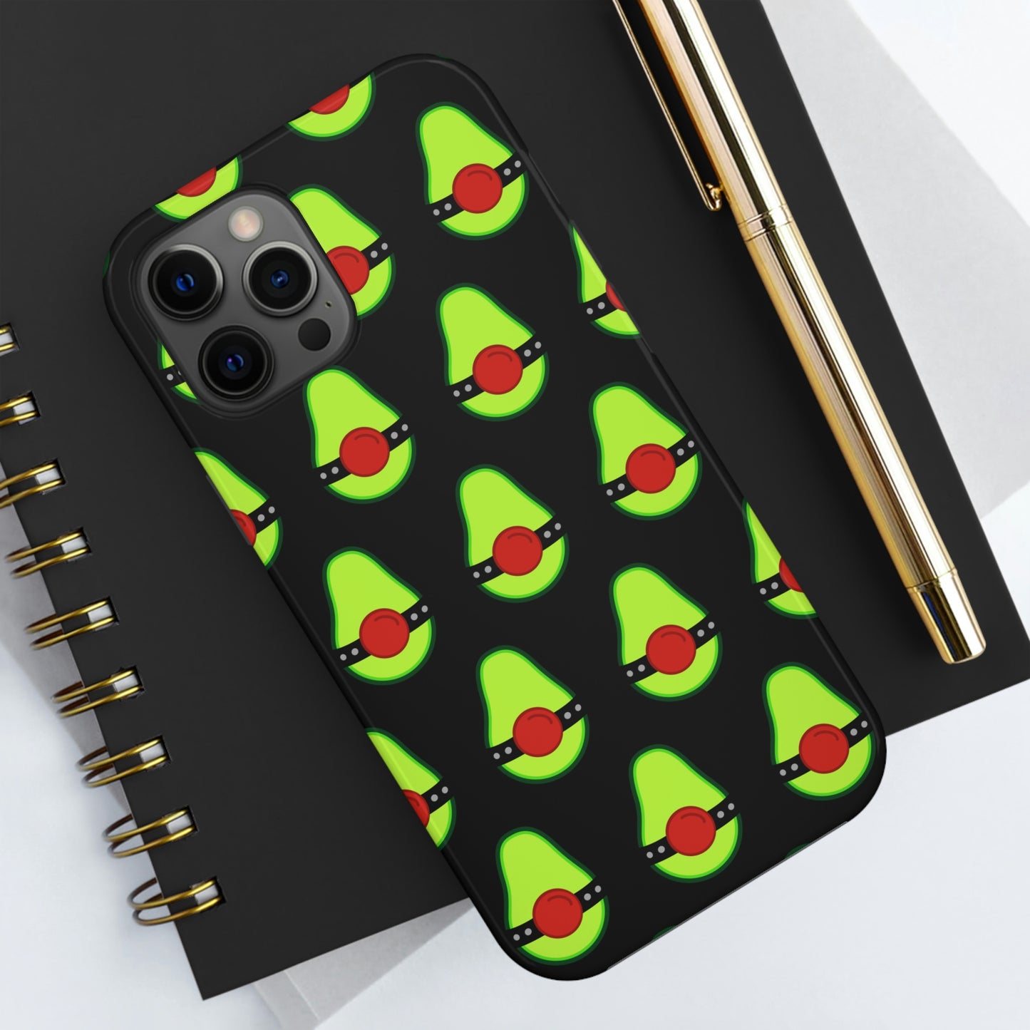Avocado Slut Phone Case | Black