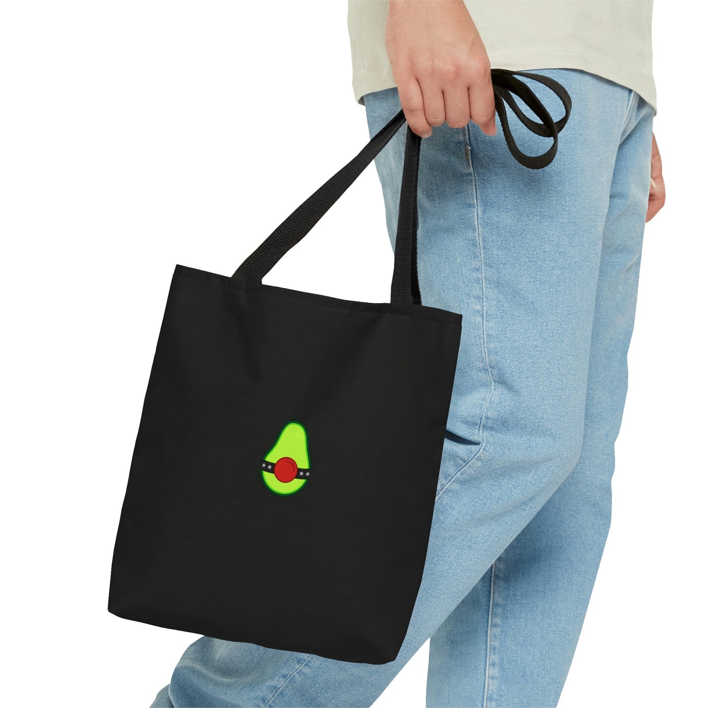 Avocado Slut Tote Bag | Black