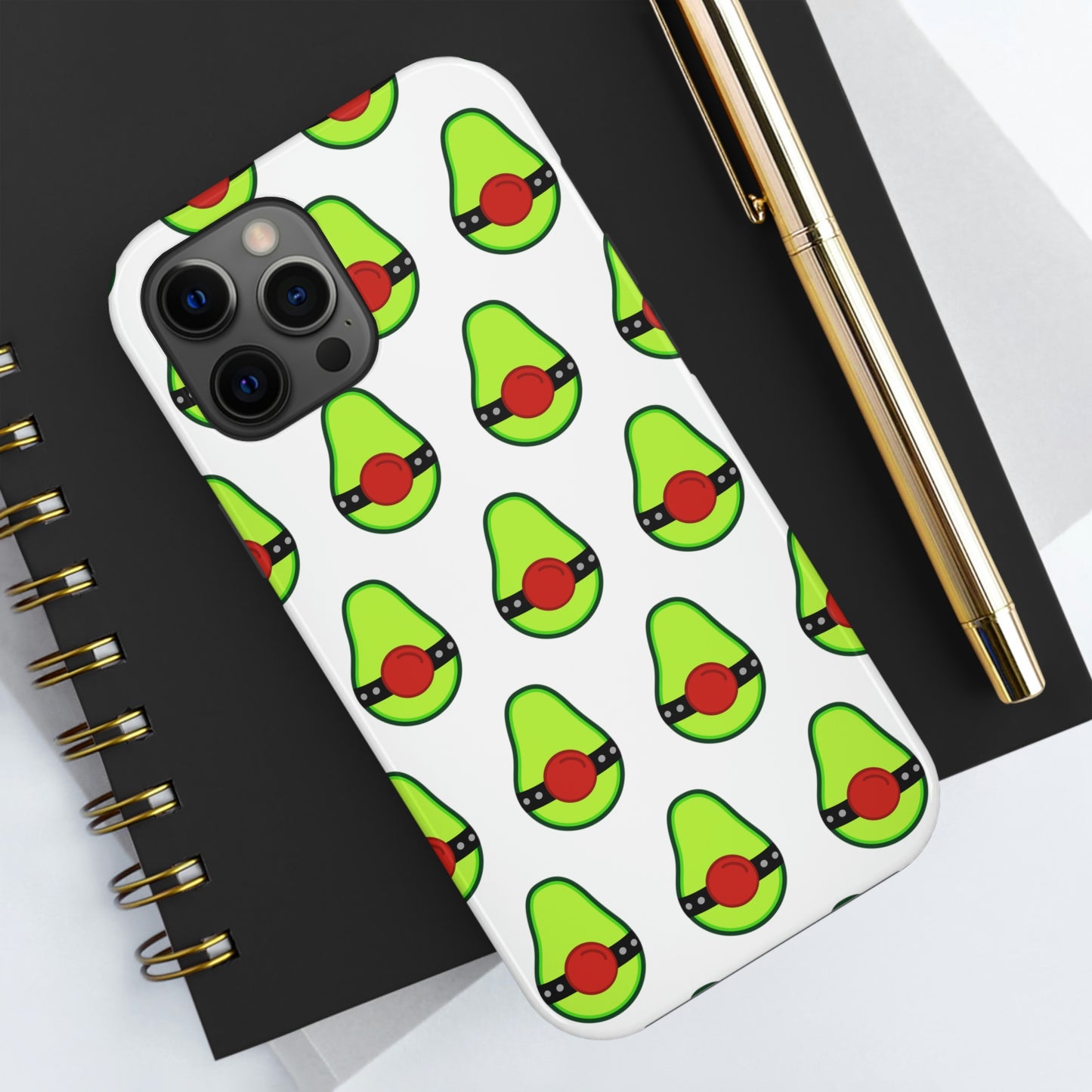 Avocado Slut Phone Case | White