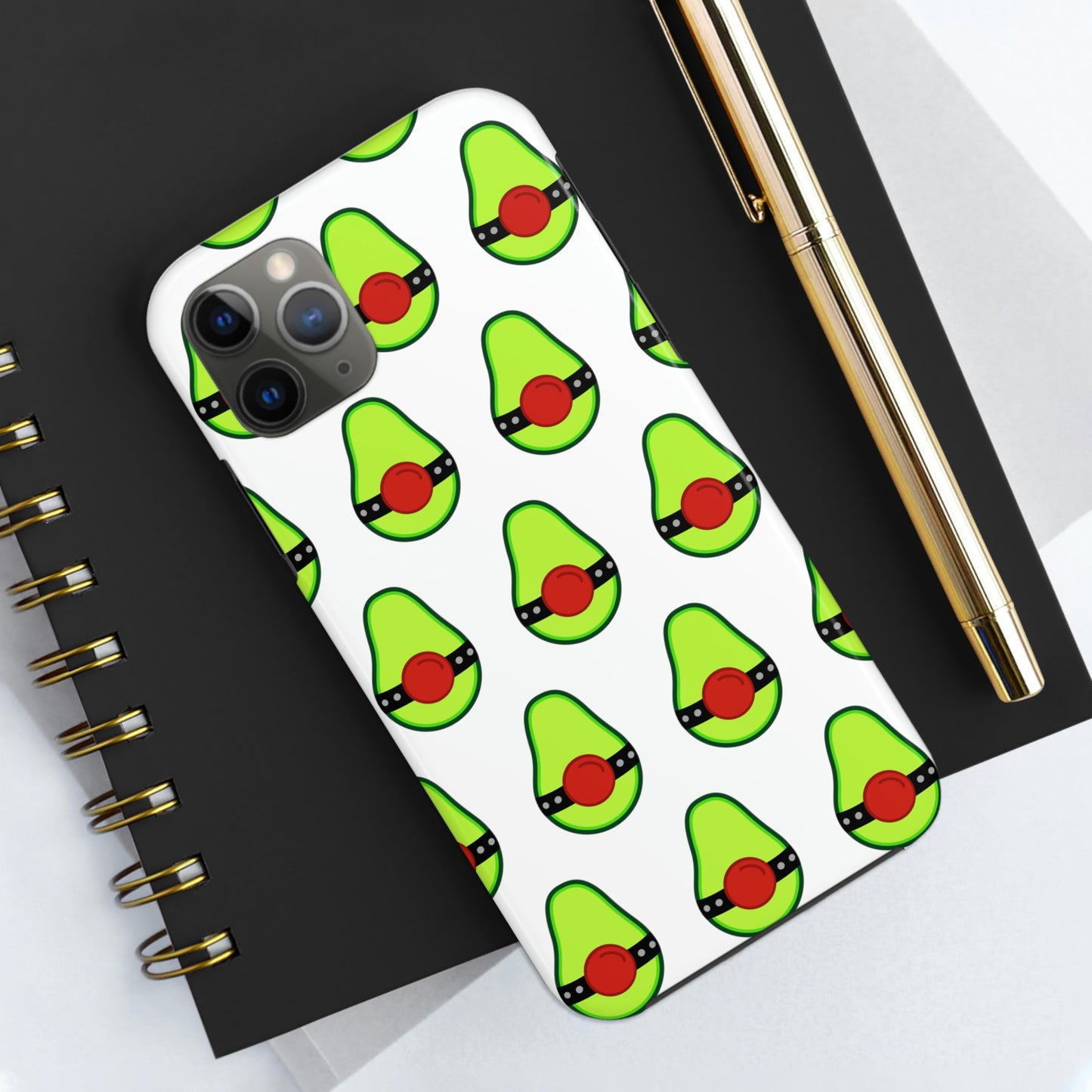 Avocado Slut Phone Case | White