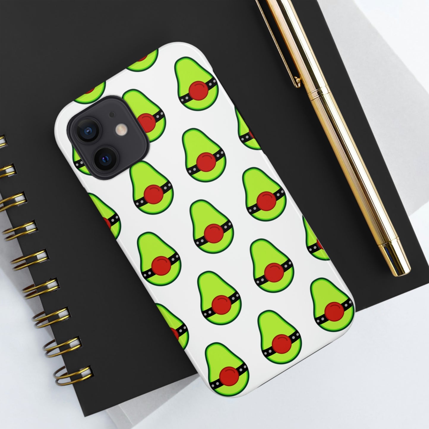 Avocado Slut Phone Case | White