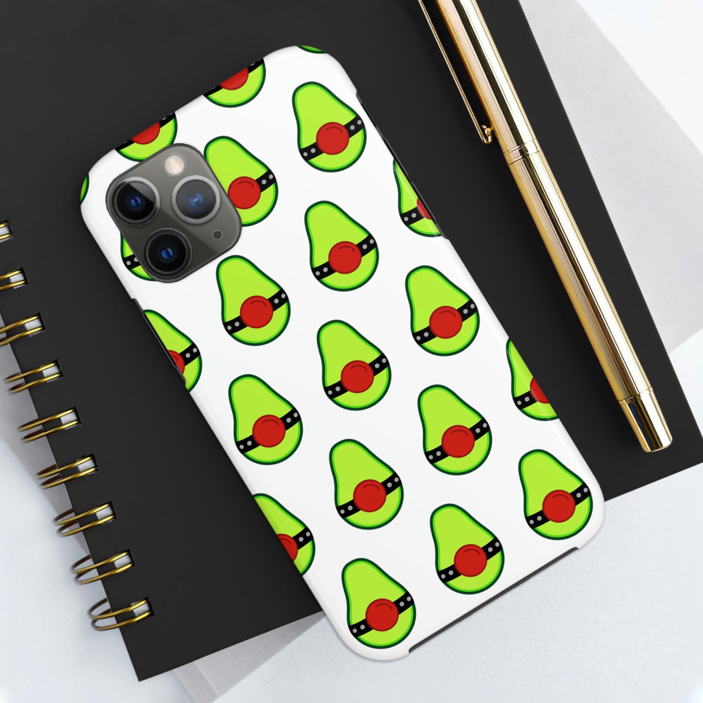 Avocado Slut Phone Case | White