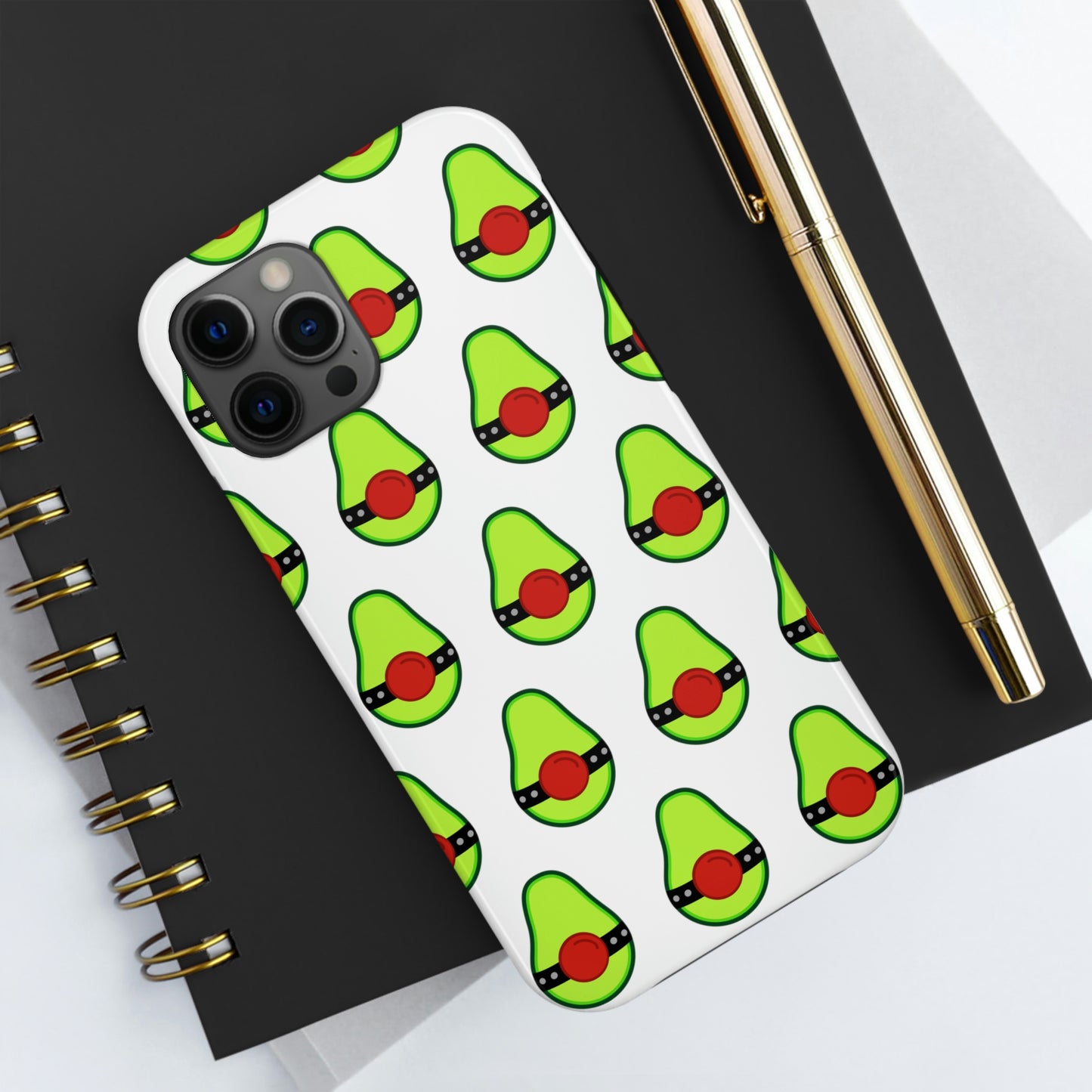 Avocado Slut Phone Case | White
