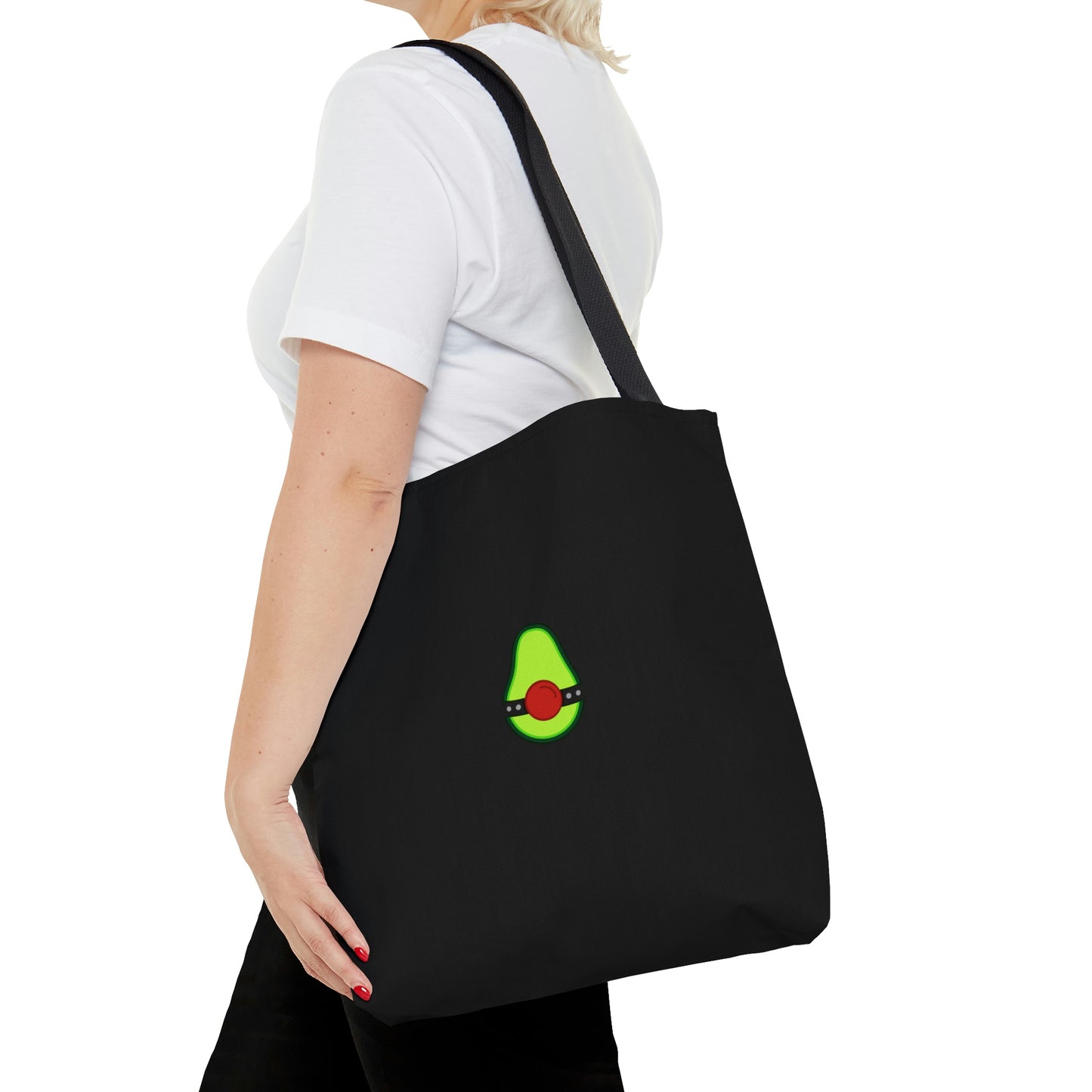 Avocado Slut Tote Bag | Black