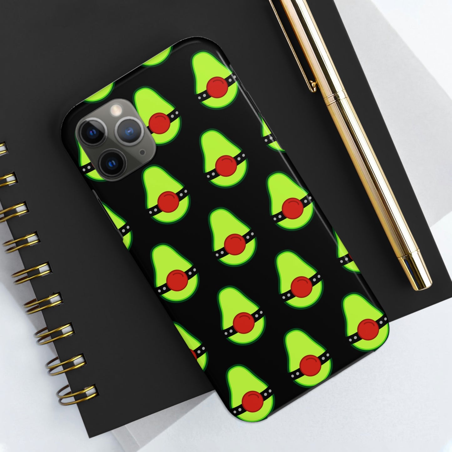 Avocado Slut Phone Case | Black