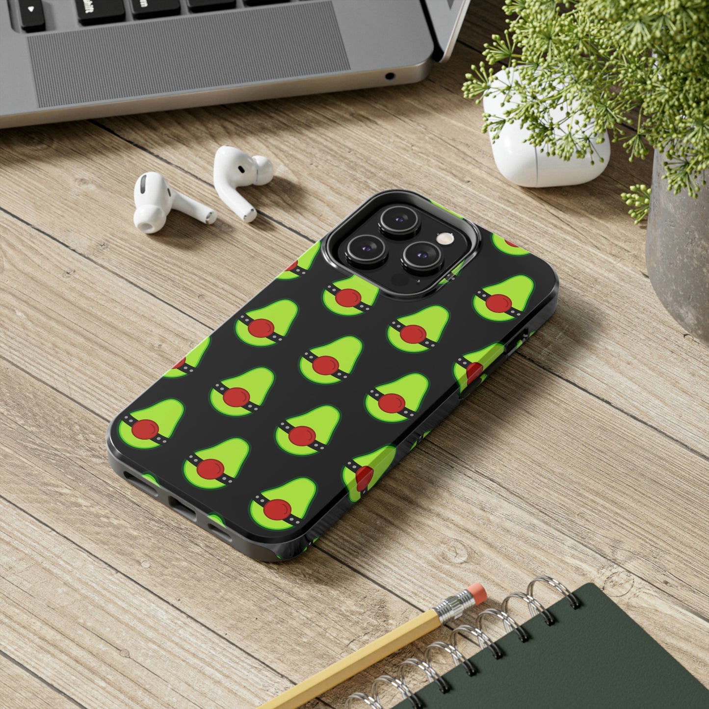 Avocado Slut Phone Case | Black