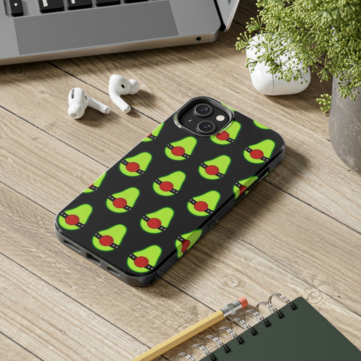 Avocado Slut Phone Case | Black