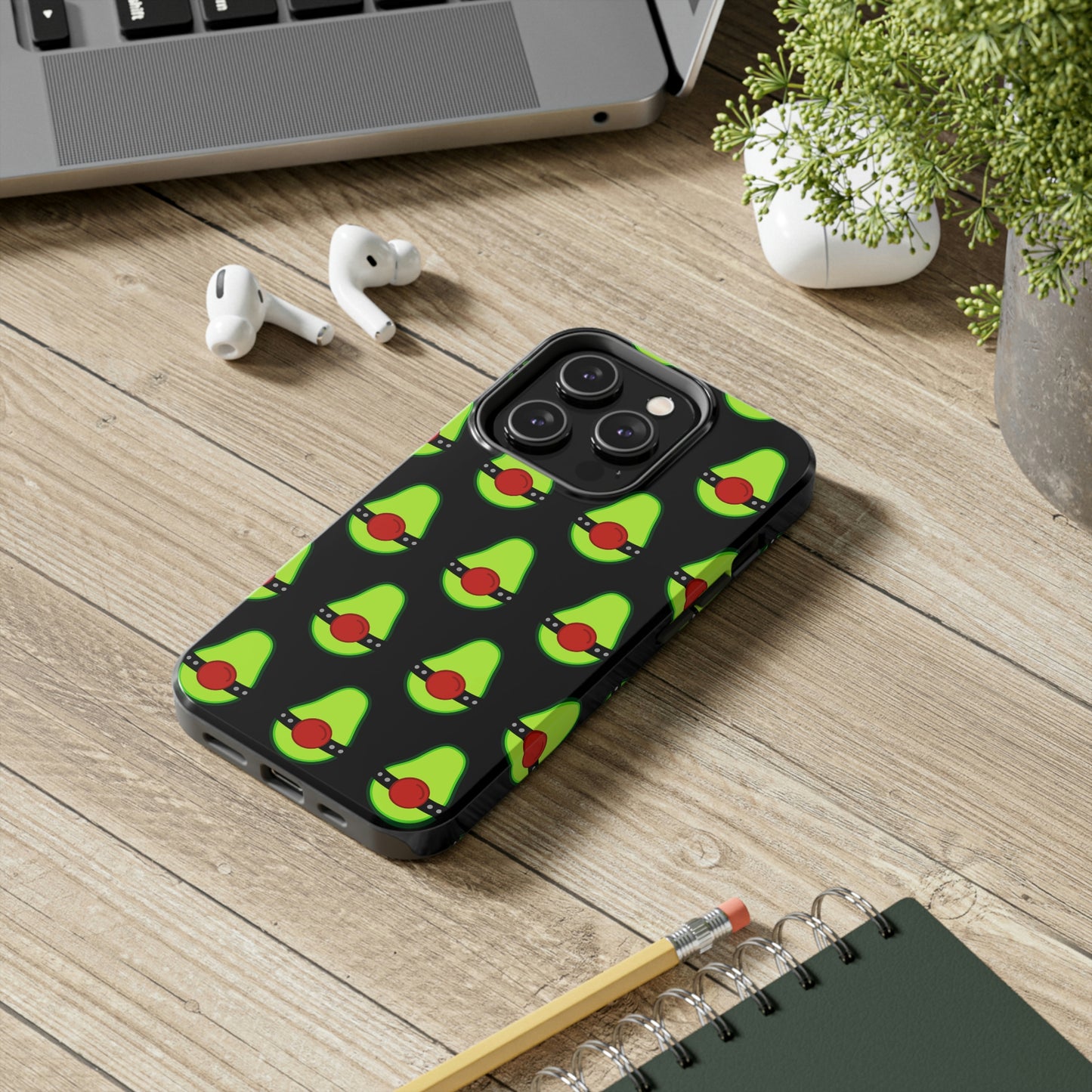 Avocado Slut Phone Case | Black