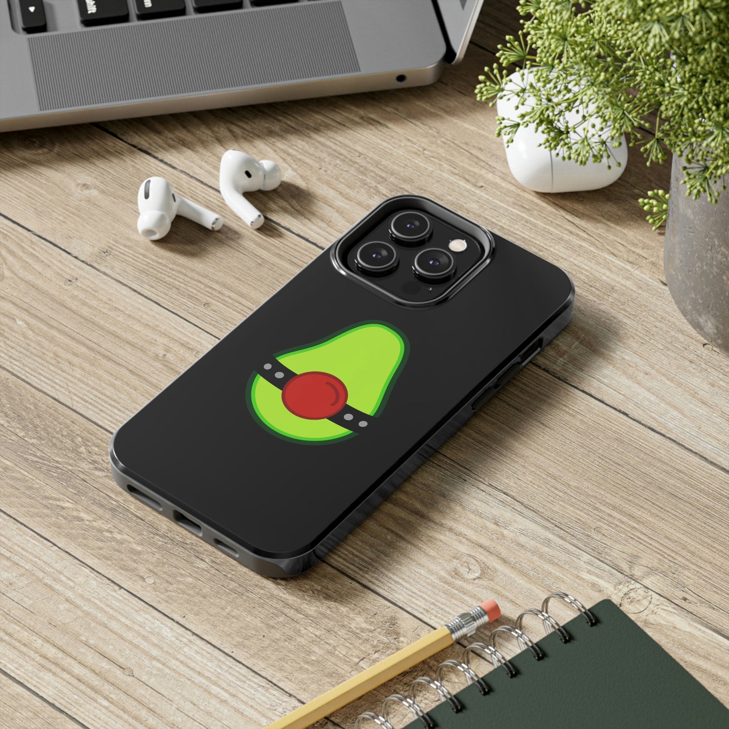 Avocado Slut Phone Case | Black