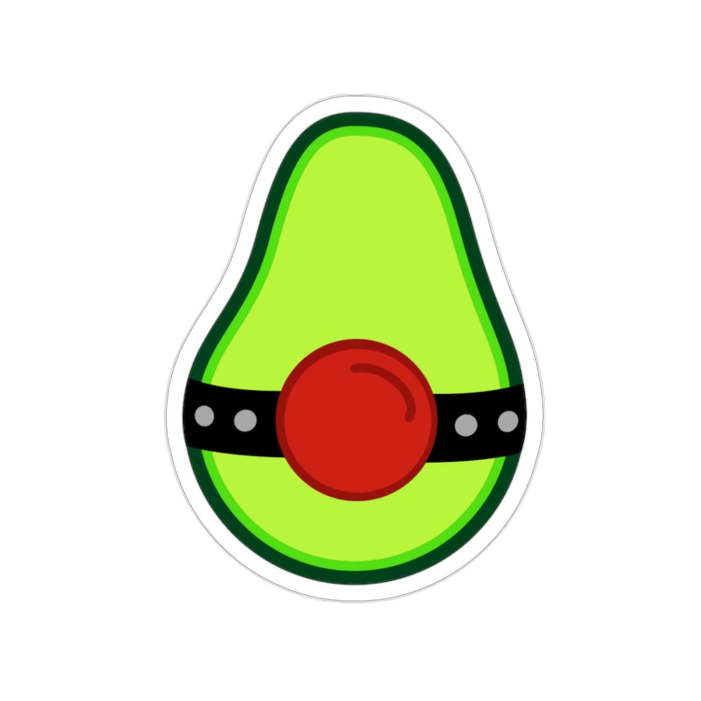 Avocado Slut Kiss-Cut Stickers