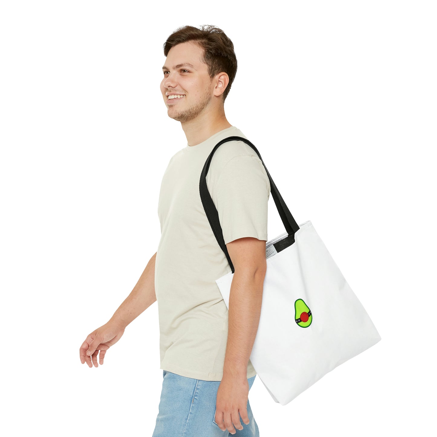 Avocado Tote Bag | White