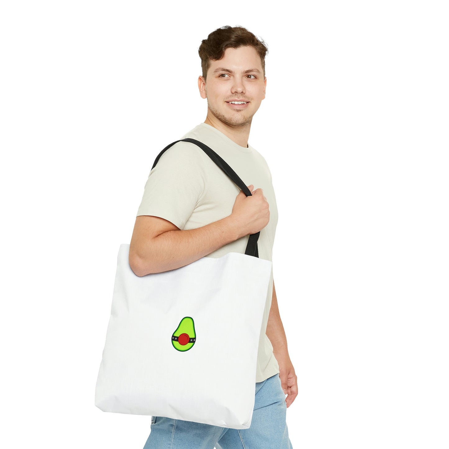 Avocado Tote Bag | White