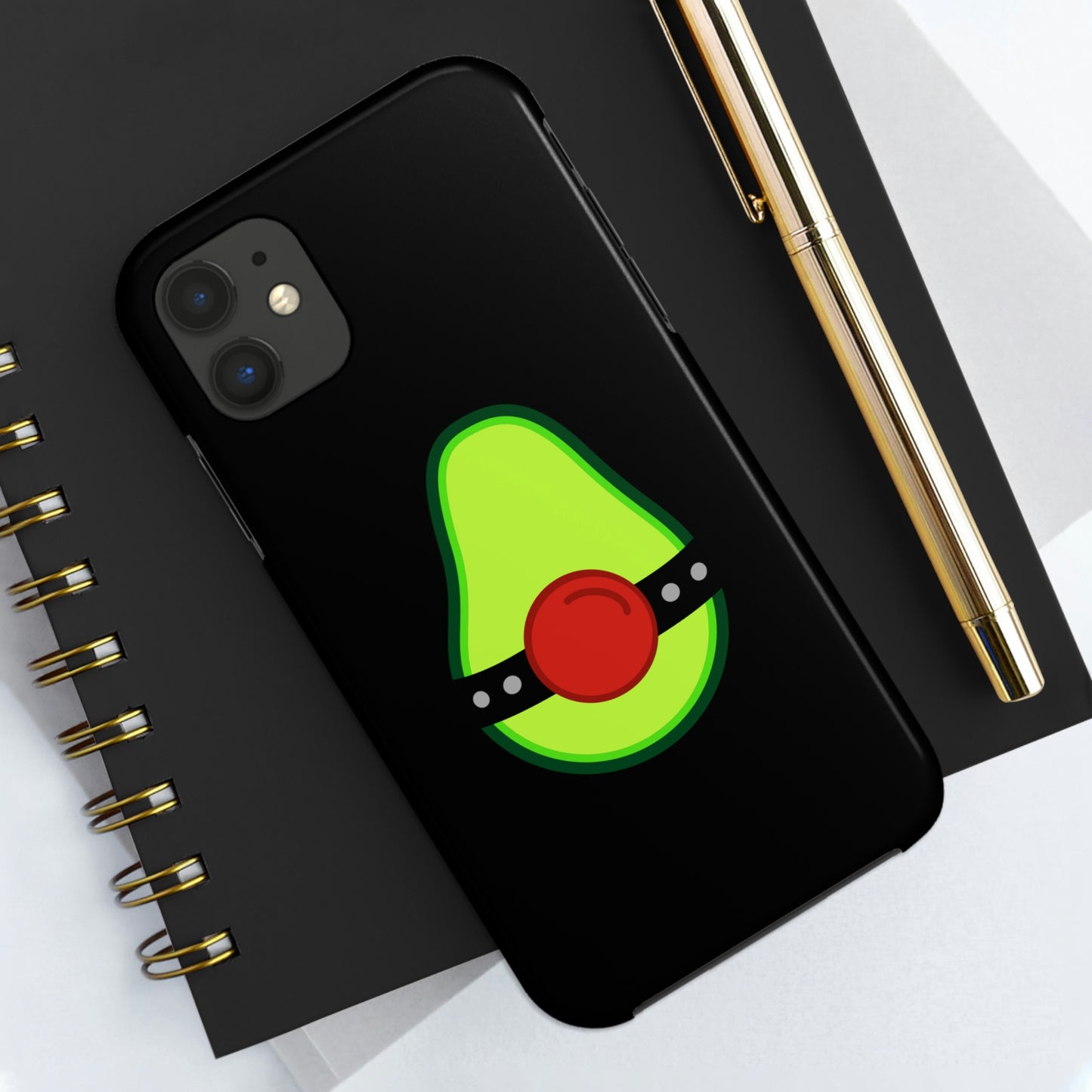 Avocado Slut Phone Case | Black