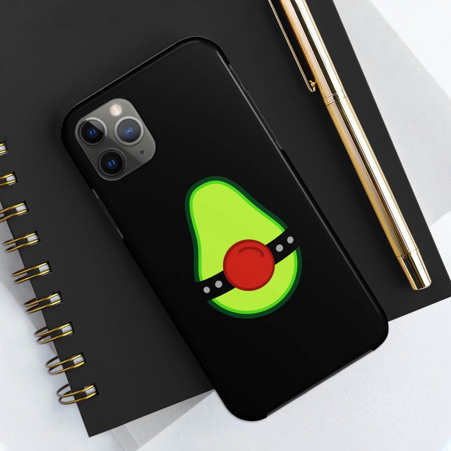 Avocado Slut Phone Case | Black