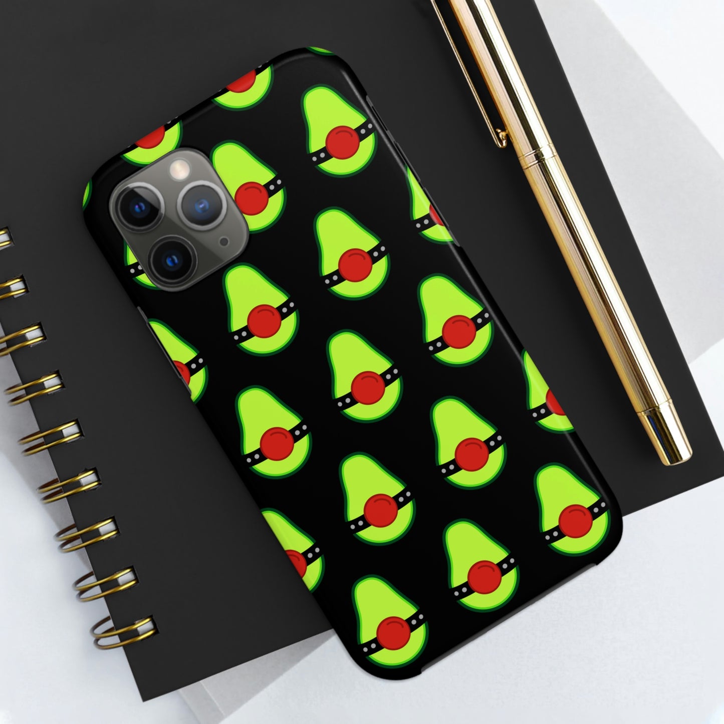 Avocado Slut Phone Case | Black