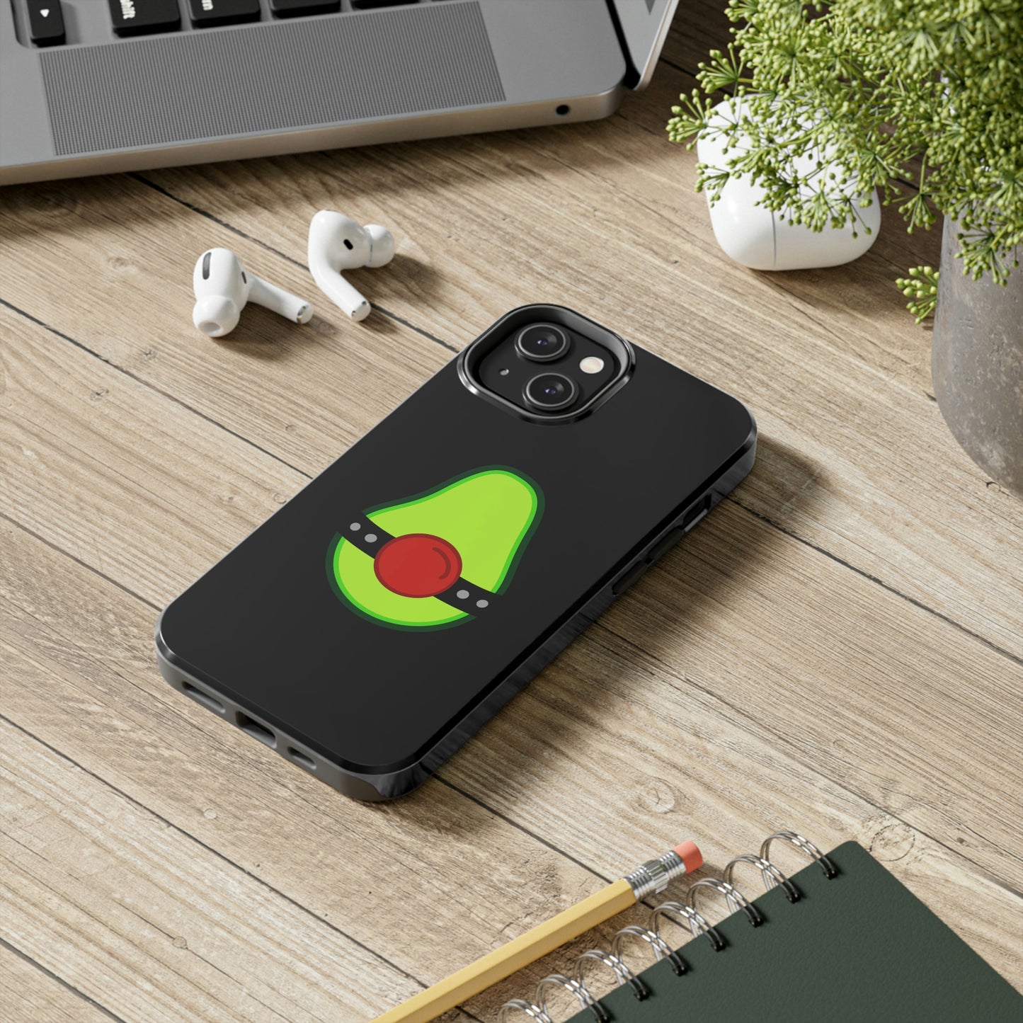 Avocado Slut Phone Case | Black