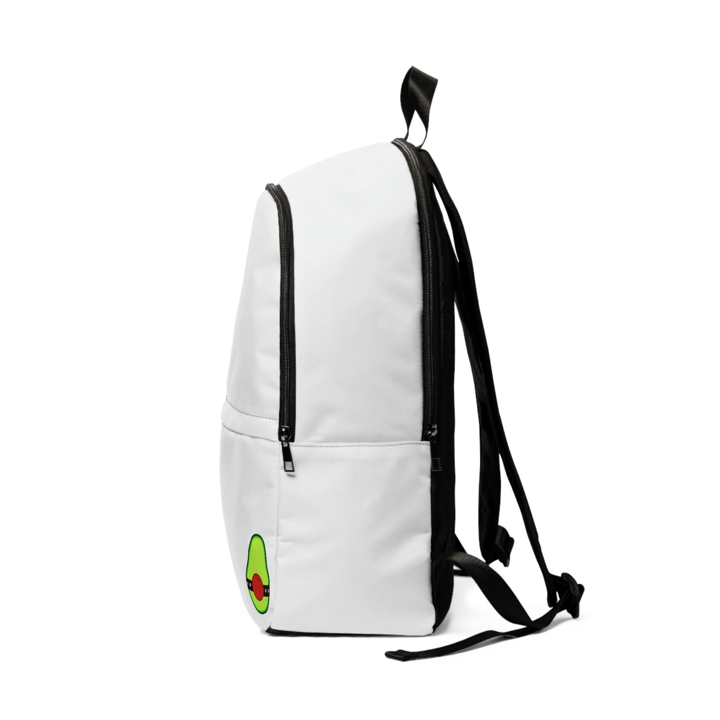 Avocado Slut Fabric Backpack | White