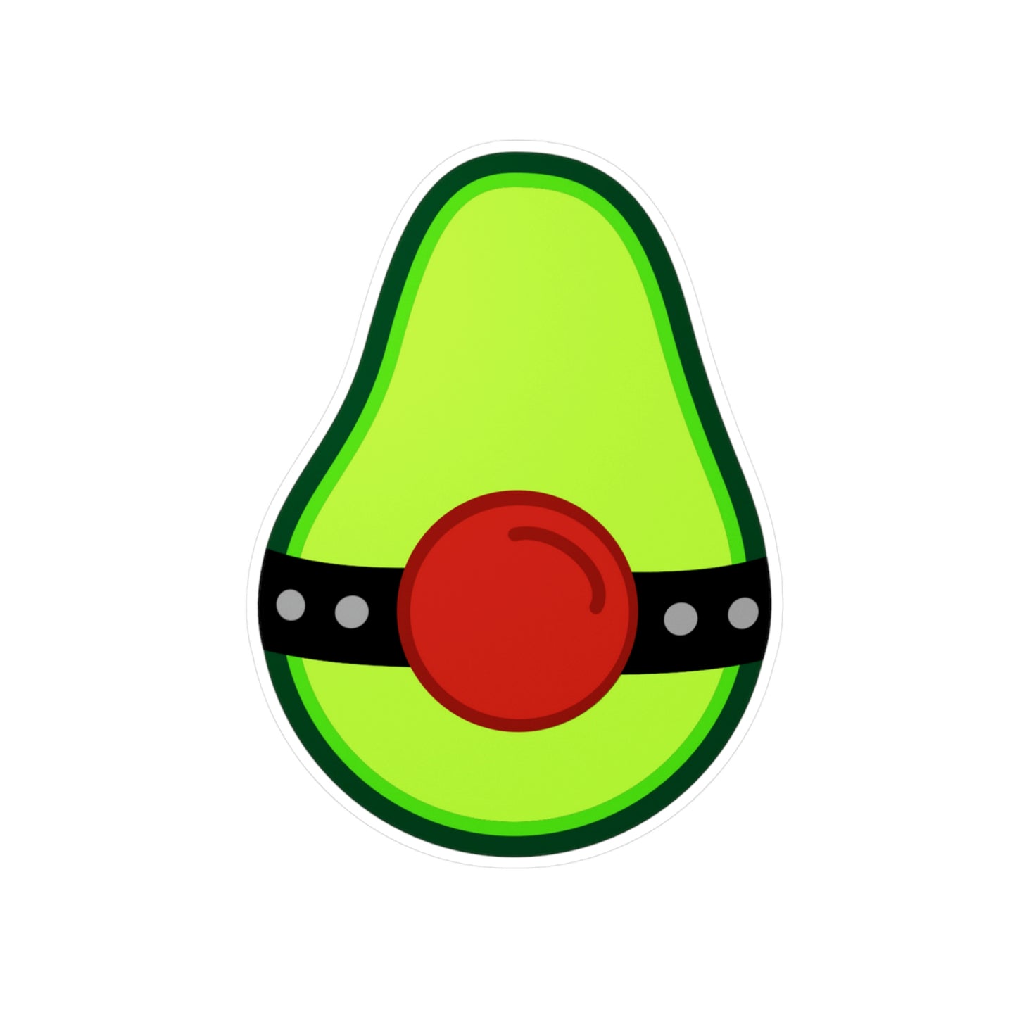 Avocado Slut Vinyl Die-Cut Stickers