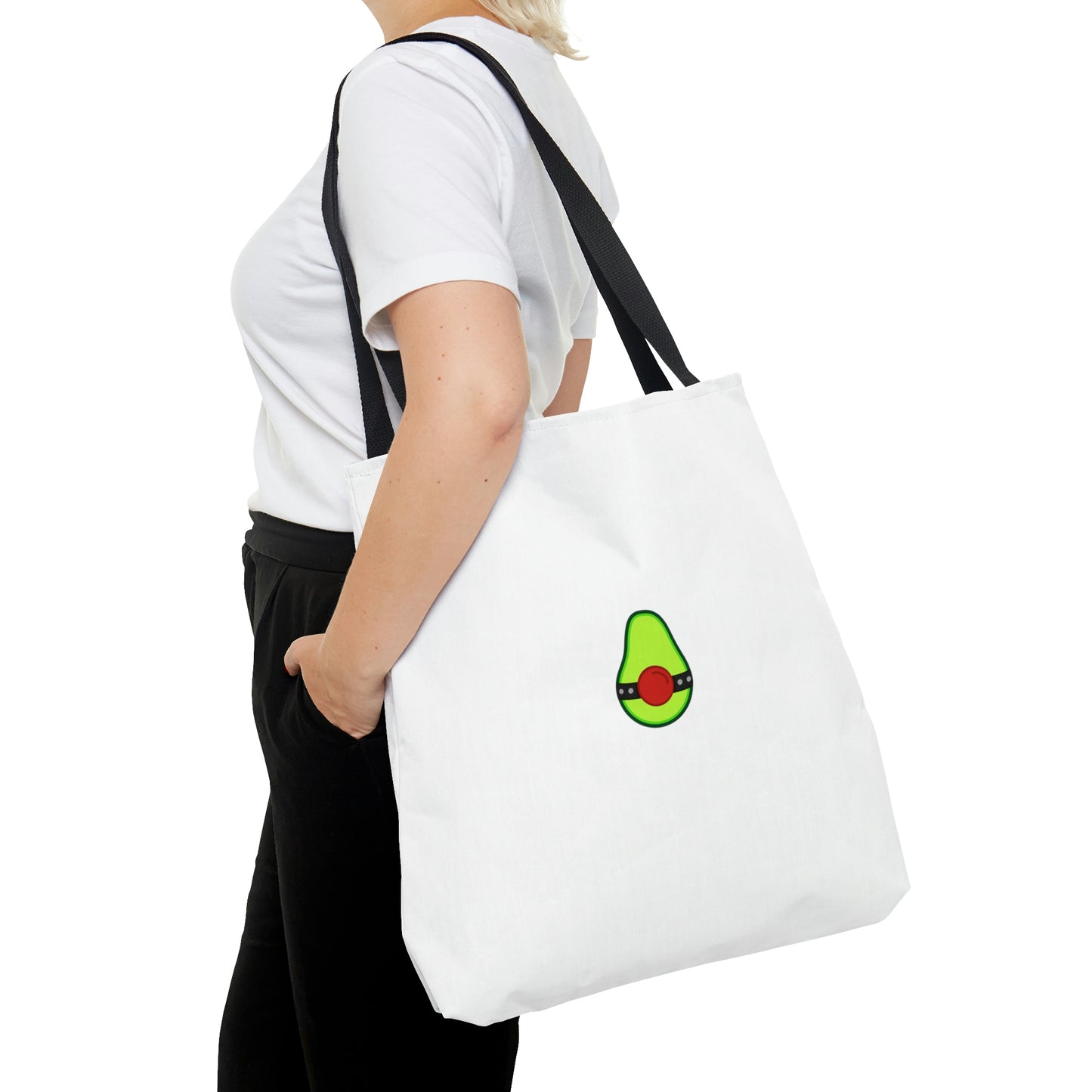 Avocado Tote Bag | White